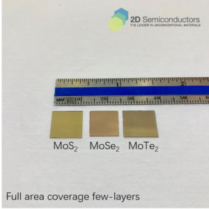 Few layer Full Area Coverage MoSe2