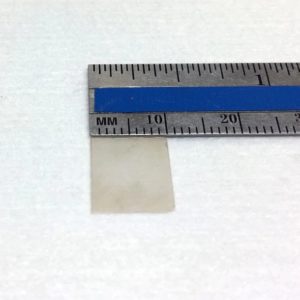 Full Area Coverage Monolayer SnS2 on c-cut Sapphire